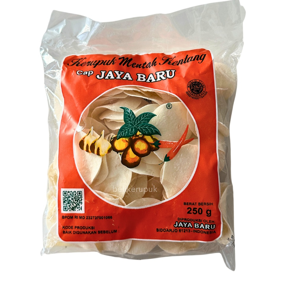 Jual Jaya Baru Kerupuk Kentang / Krupuk Kentang 250g | Shopee Indonesia