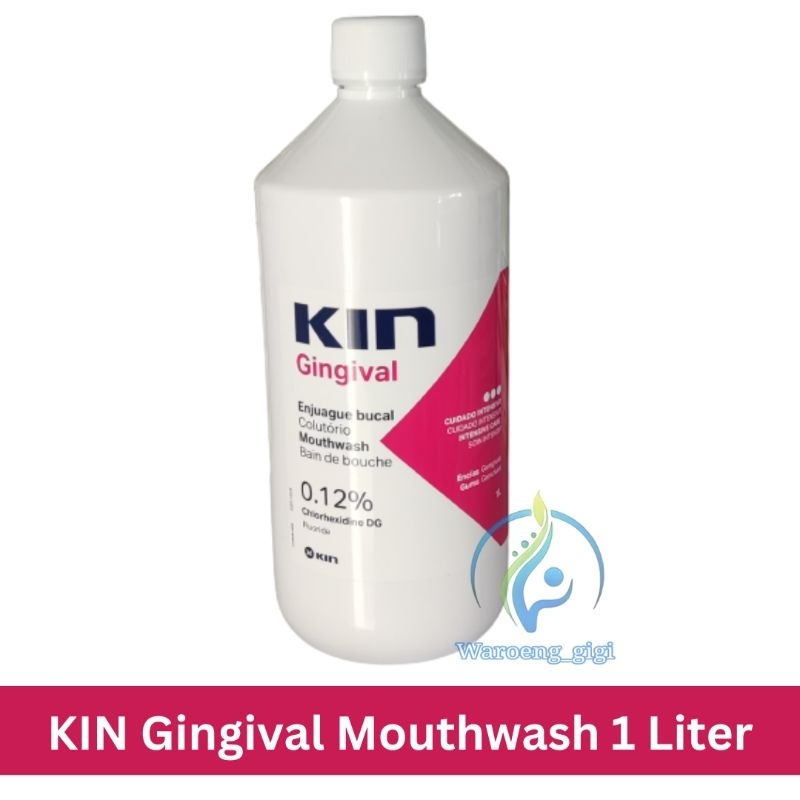 Jual KIN gingival Mouthwash Mouth Wash Obat Kumur Mouthrinse 1 Liter
