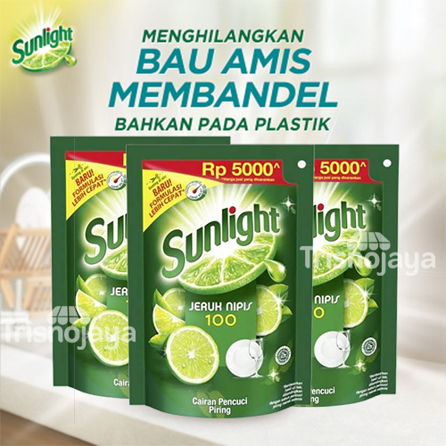 Jual SUNLIGHT 5000 an 210ml sabun cuci piring | Shopee Indonesia