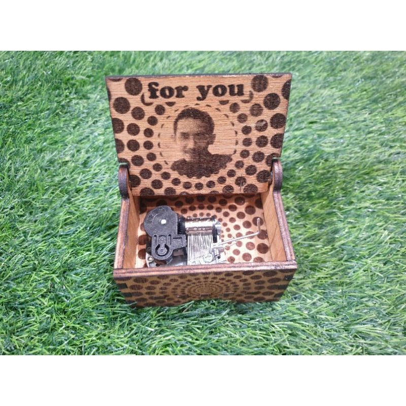 Jual kotak musik otomatis tanpa batre/automatic music box without