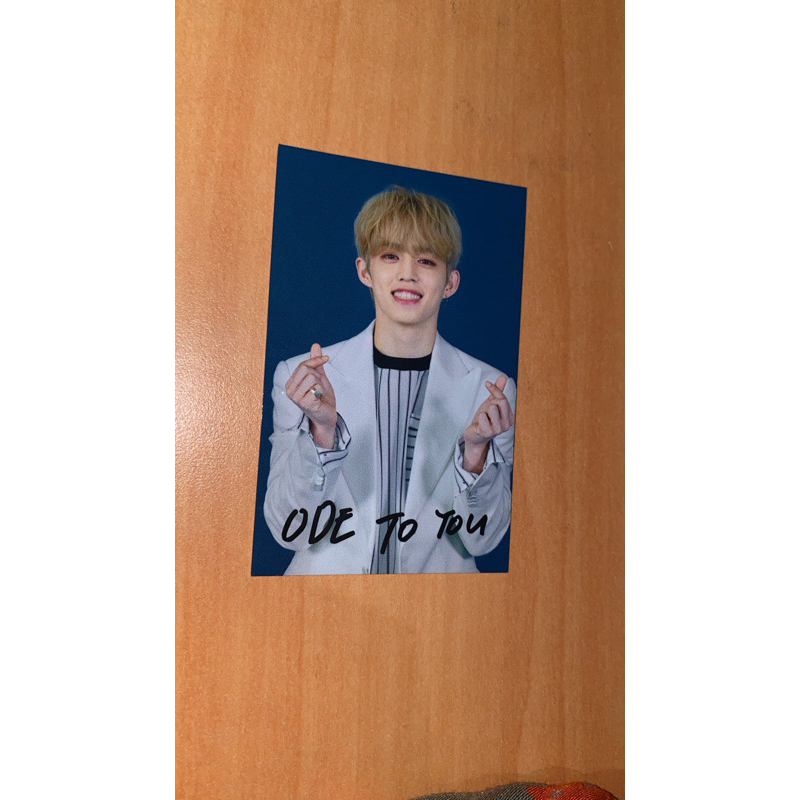 Jual Wts Seventeen Scoups Official Photocard Ode To You Shopee Indonesia