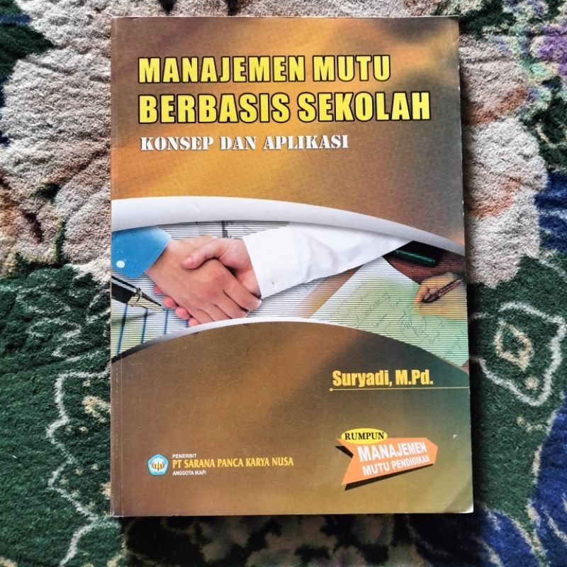 Jual BUKU MANAJEMEN MURU BERBASIS SEKOLAH KONSEP DAN APLIKASI | Shopee ...