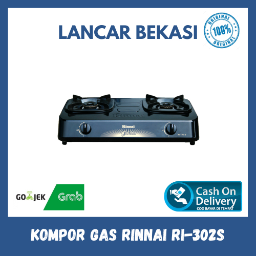 Jual Kompor Gas Rinnai Ri 302s 2 Tungku Sun Burner Shopee Indonesia