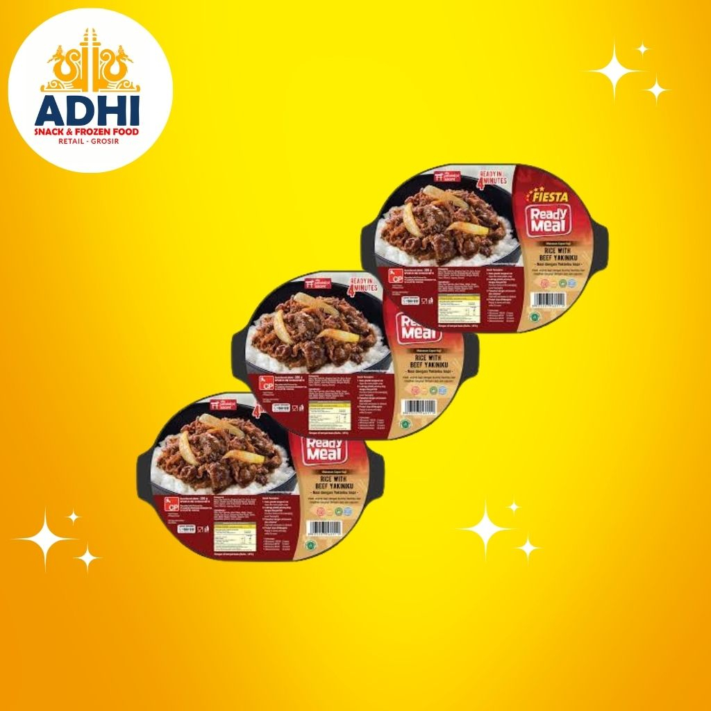 Jual FIESTA READY MEAL RICE BEEF YAKINIKU_FROZEN FOOD | Shopee Indonesia