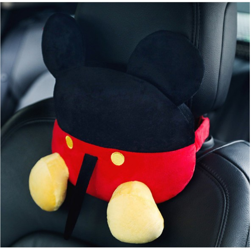 Jual Bantal Kepala Headrest Jok Mobil Motif DISNEY BUTT Mickey Minnie ...
