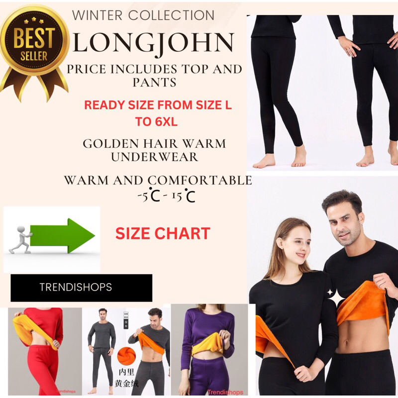 Long john winter sales