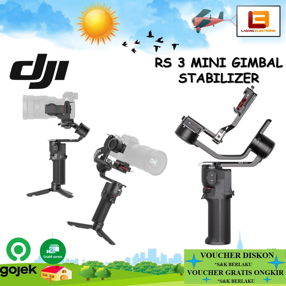 Jual Dji RS 3 Mini / RS3 Mini / Ronin S3 Mini Gimbal Stabilizer ...