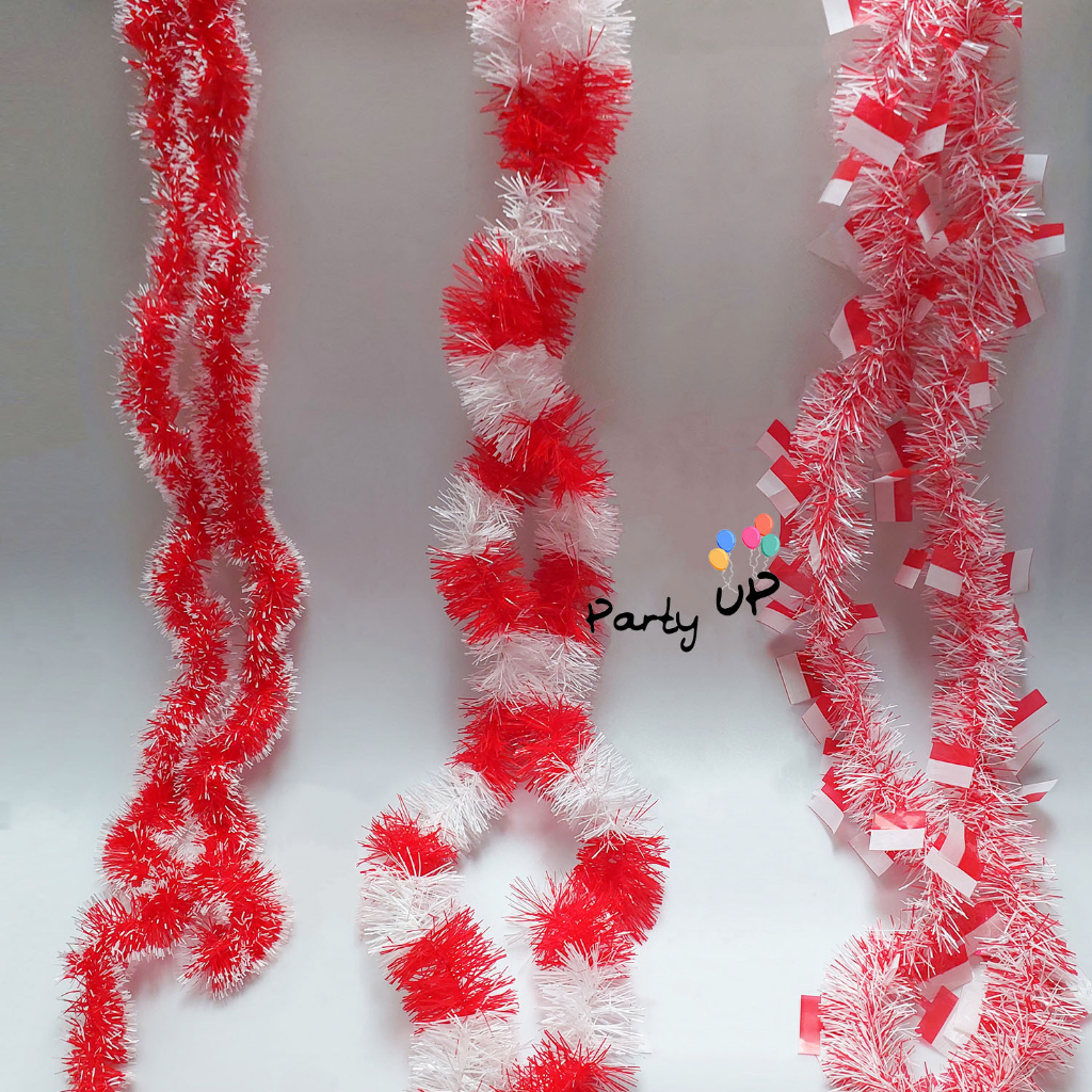[Ecer] Slinger Merah Putih / Rumbai Merah Putih HUT RI 17 Agustus