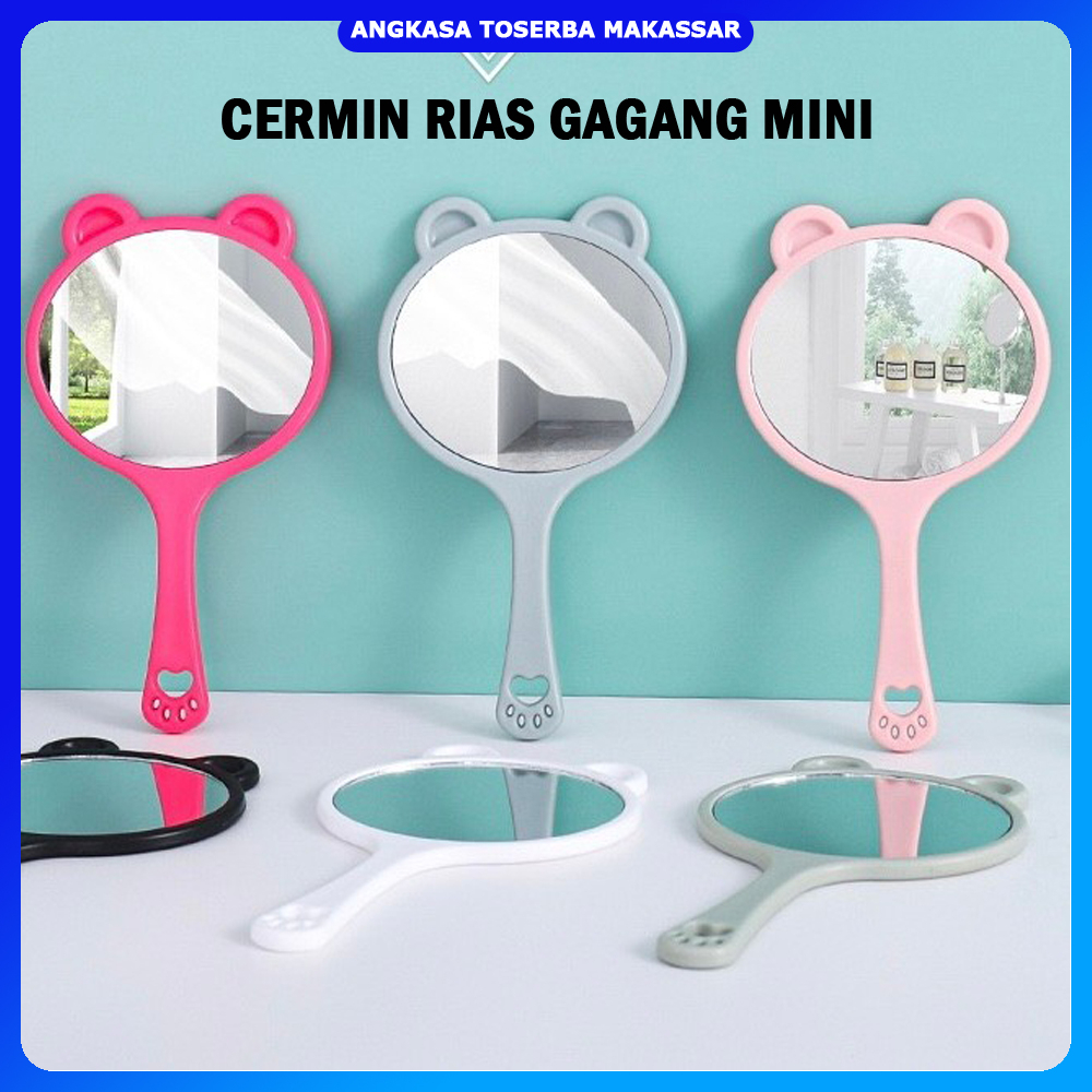 Jual Cermin Rias Gagang Mini Make Up Genggam Travel Portable Imut Cm05 Shopee Indonesia 8470