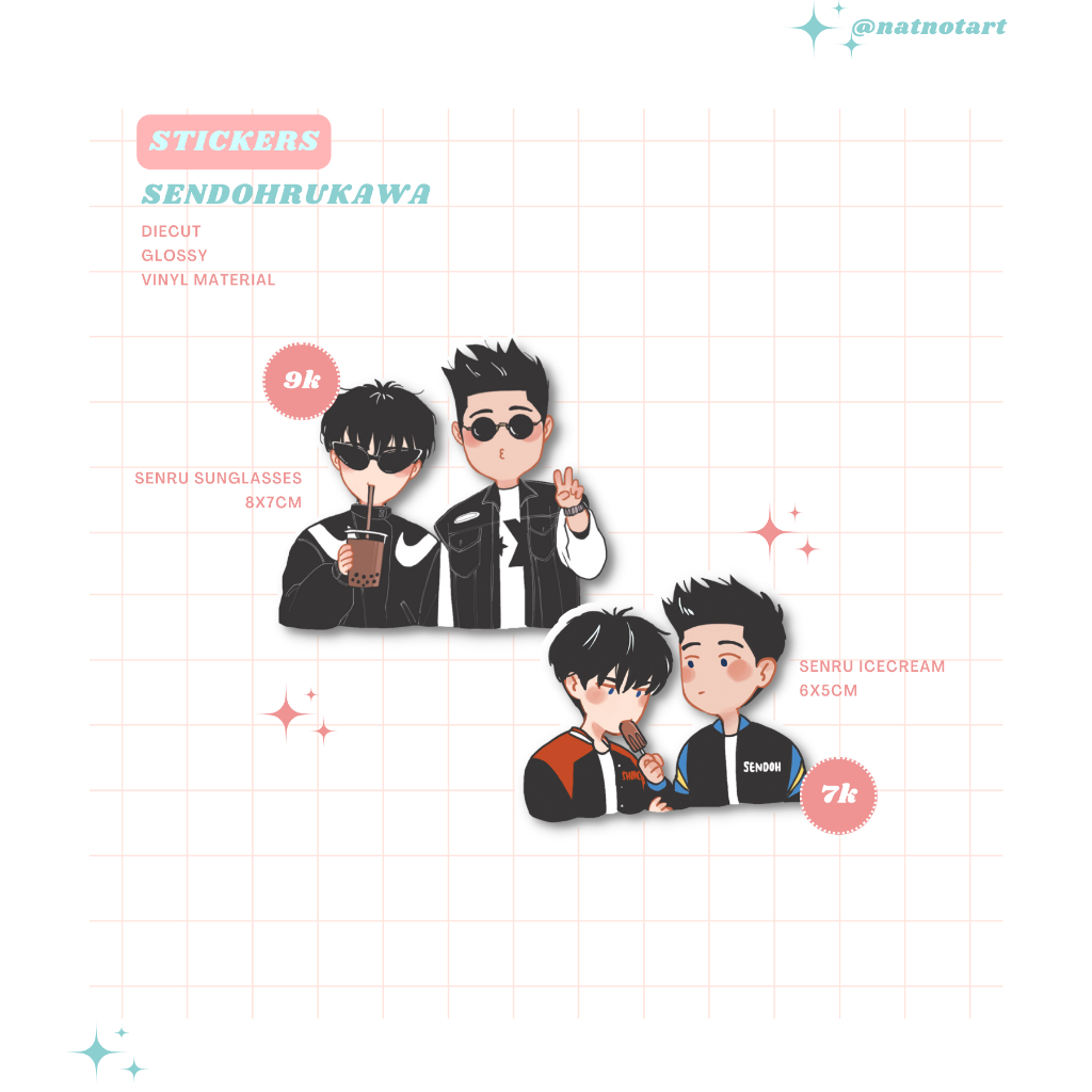 Jual Sticker SenRu Sendoh Rukawa SlamDunk | Shopee Indonesia