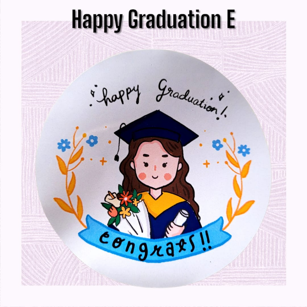 Jual (10pcs) Hang Tag Happy Graduation Wisuda Kelulusan Sekolah ...