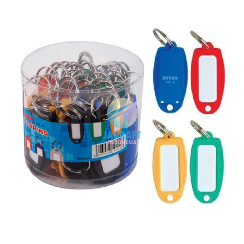 Jual (50 Pcs) Key Ring Joyko KR-8 Gantungan Bandol Kunci Label ...