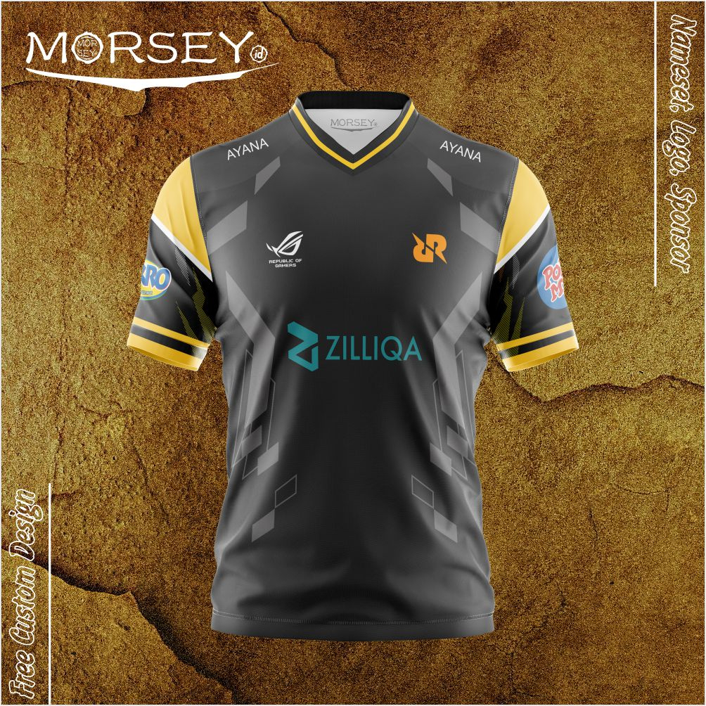 Jual MORSEY.ID Jersey Esports RRQ - Custom Jersey Gaming - Kaos Jersey ...
