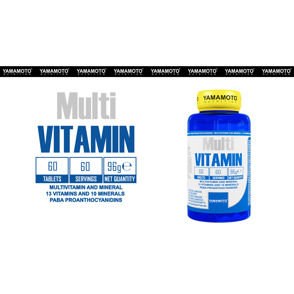 Jual Yamamoto Nutrition Multivitamin 60 Tablet Vitamin Dan Mineral ...