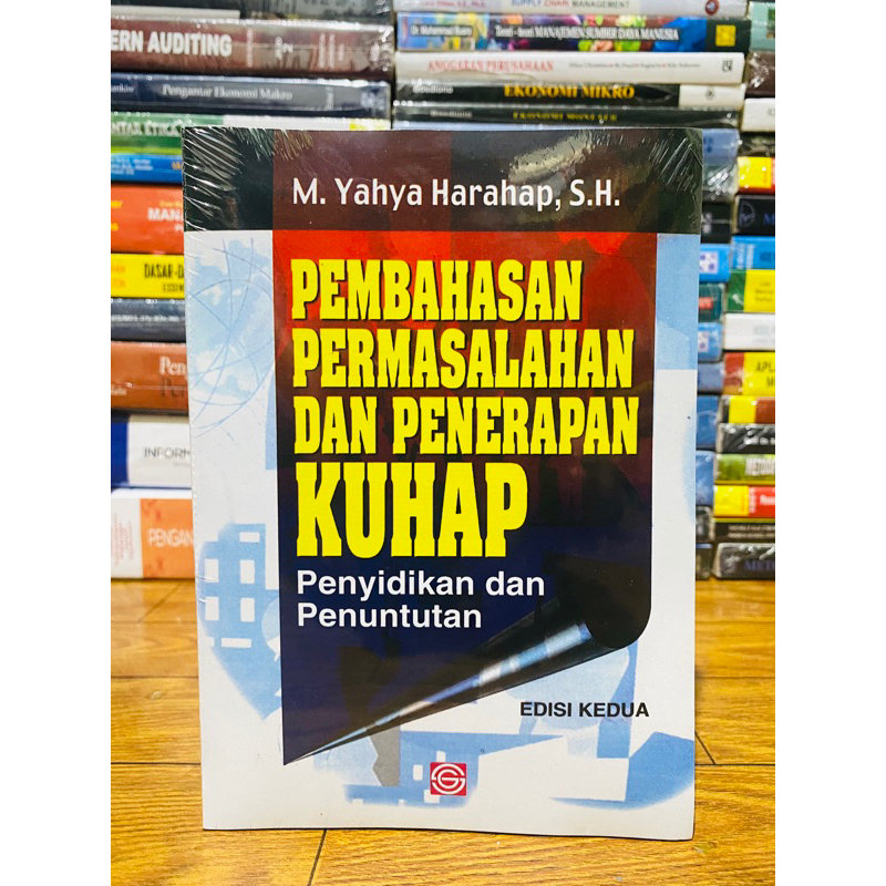 Jual T.B.S.I. BUKU KUHAP; PENYIDIKAN DAN PENUNTUTAN EDISI 2 - YAHYA ...