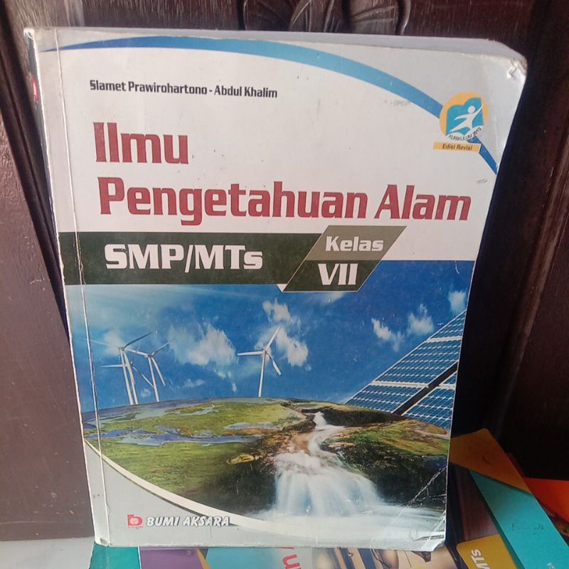 Jual Buku Ilmu Pengetahuan Alam Untuk Siswa SMP Kelas VII Penerbit Bumi ...