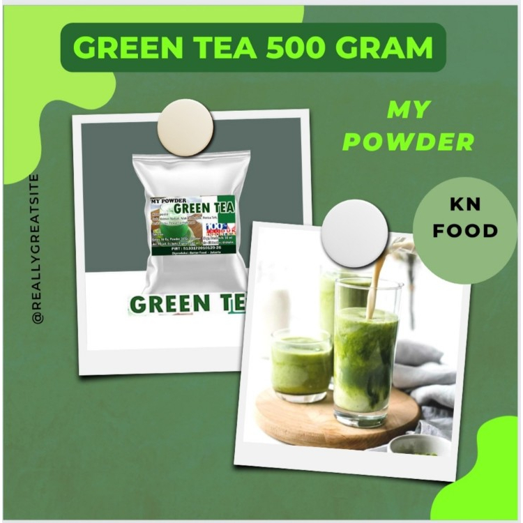 Jual Bubuk Minuman Green Tea Matcha 500gr || Greentea Powder - 500 Gram ...