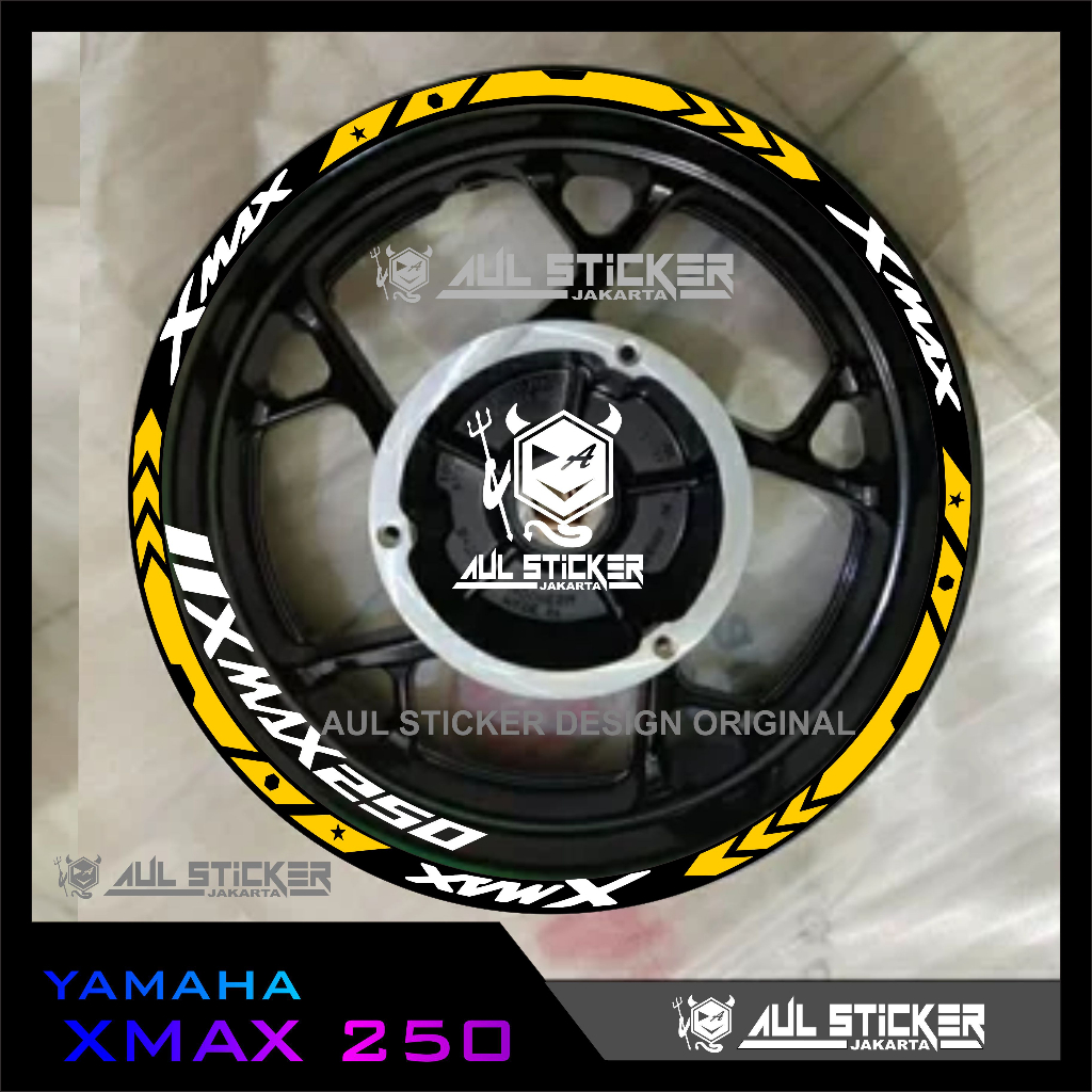Wielstickers Motorfietsaccessoires Stickers Wielen Naaf