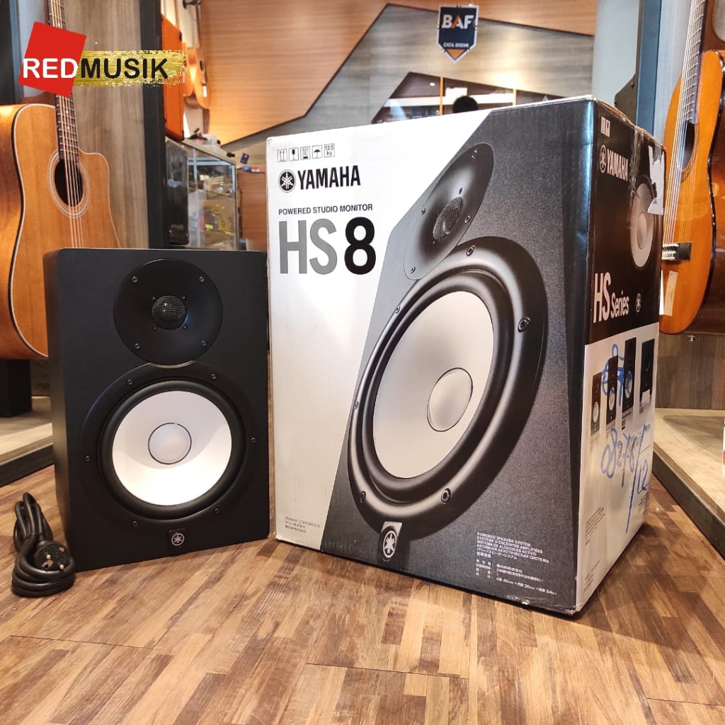 Jual Yamaha Studio monitor Speaker HS8 HS-8 Speaker Monitor HS 8 ...