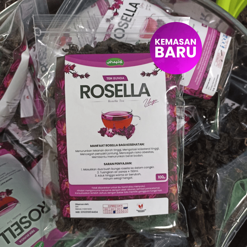 Jual Teh Bunga Rosella Ungu 100 Gram Rosella Curah Rebus Teh Bunga Rosela Ungu 100gr 1060