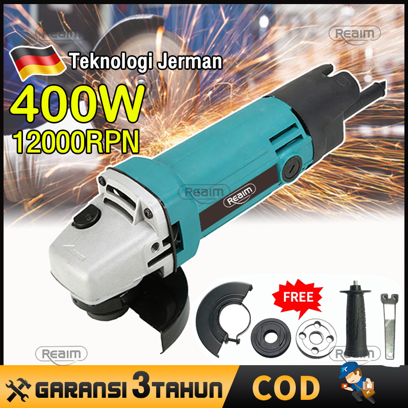 Jual Bisa Cod Mesin Gerinda Tangan Inci Gerinda Listrik Angle Grinder Mesin Gerinda Murah