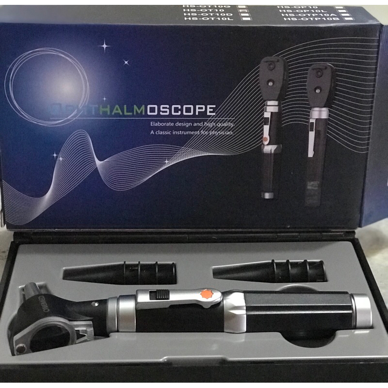 Jual Otoscope Otoskop Onemed HS-OT10 Onemed Otoscope Hitam Pink ...