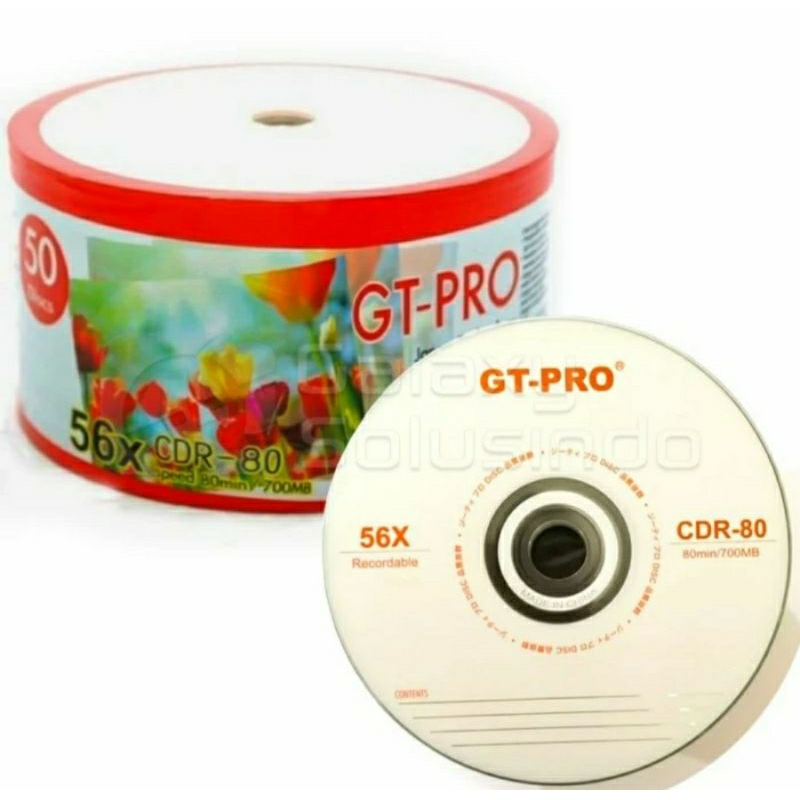 Jual CD-R GT-Pro Flower 56X | Shopee Indonesia