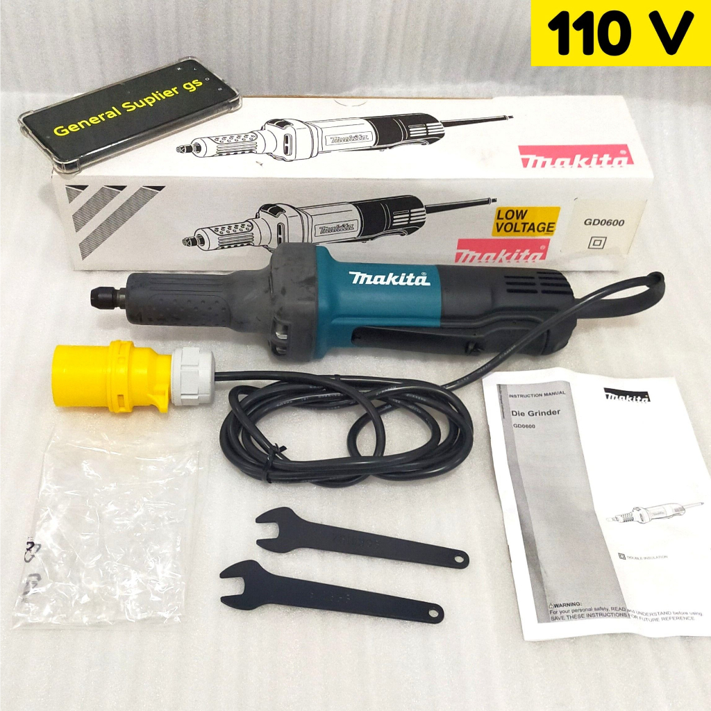 Jual Mesin Gerinda Botol Makita GD0600 Gurinda Botol Die Grinder Mini 110V Shopee Indonesia