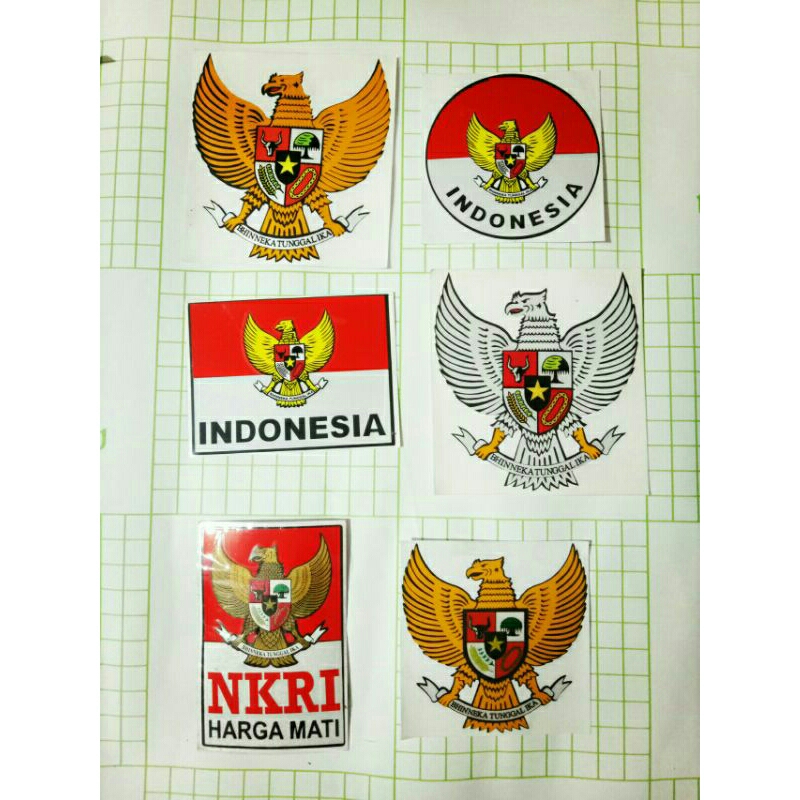 Jual sticker cutting garuda Indonesia | Shopee Indonesia