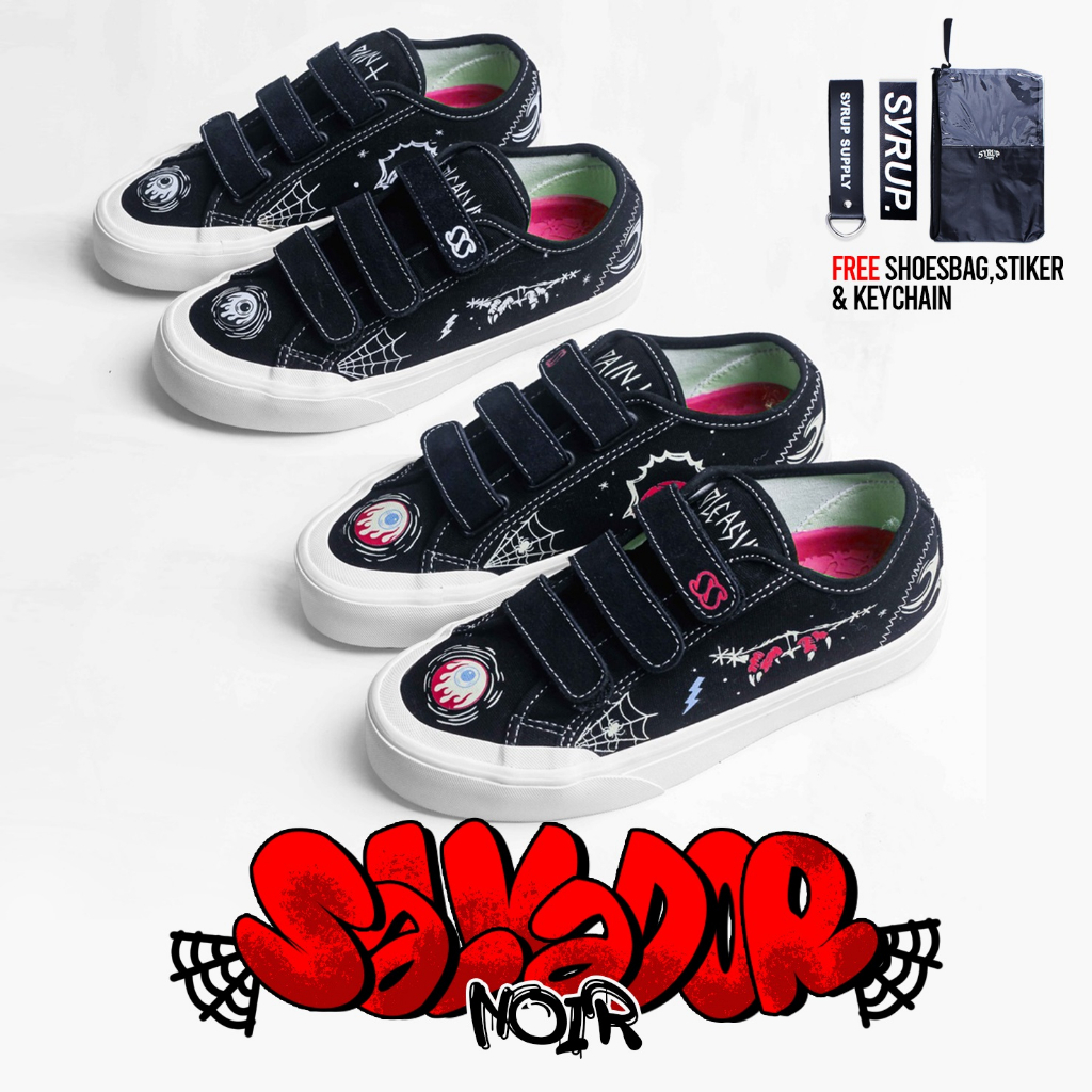 Jual Syrup Supply Salvador & Noir | Sneakers | Sepatu Unisex | Shopee ...