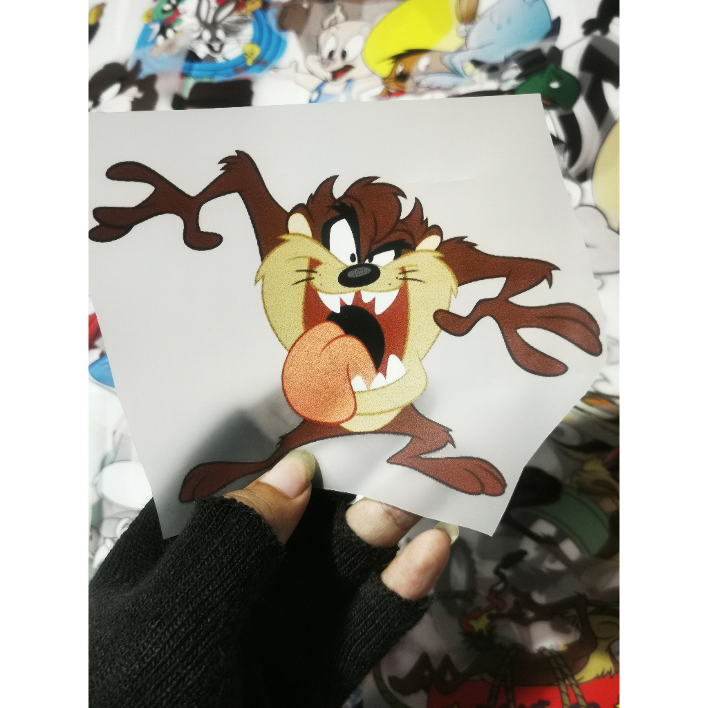 Jual STICKER SABLON SETRIKA DTF LOONEY TUNES UNTUK KAOS TOTEBAG TOPI ...