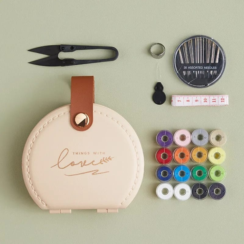 Jual Premium Sewing Kit Kotak perlengkapan alat jahit Set alat jahit ...