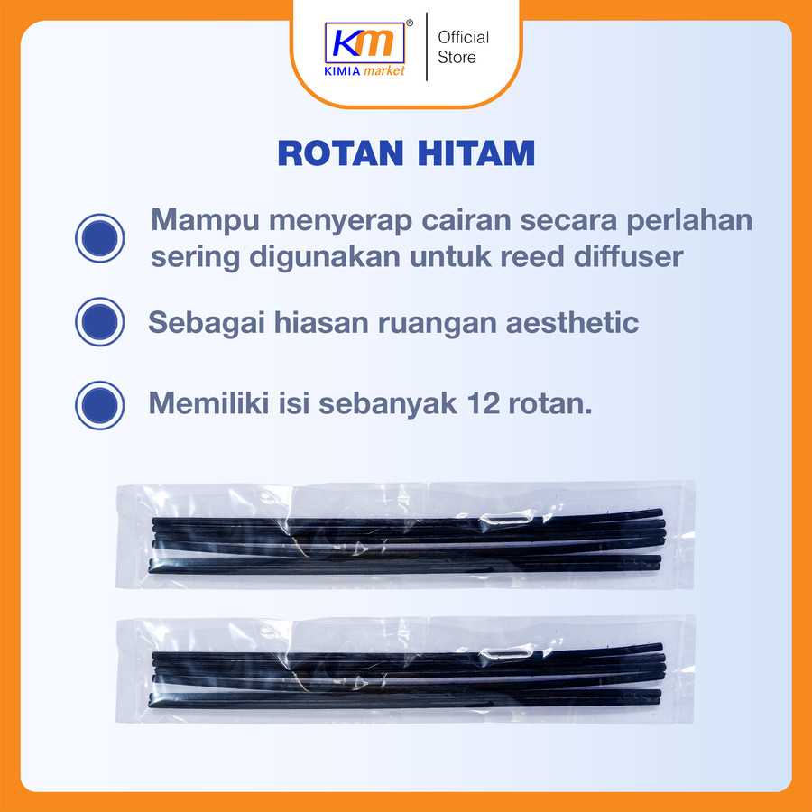 Jual Rotan Reed Diffuser Hitam 12pcs | Shopee Indonesia