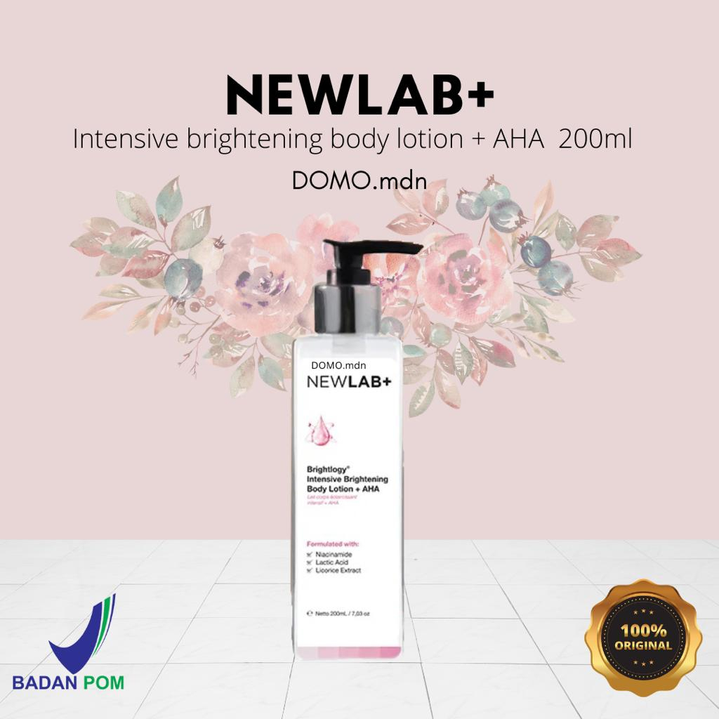 Jual NEWLAB+ BRIGHTOLOGY INTENSIVE BRIGHTENING BODY LOTION + AHA 200 ML