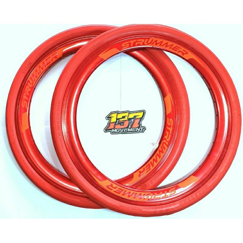 Jual Velg Ban 451 Rims 20 plus Ban merah | Shopee Indonesia