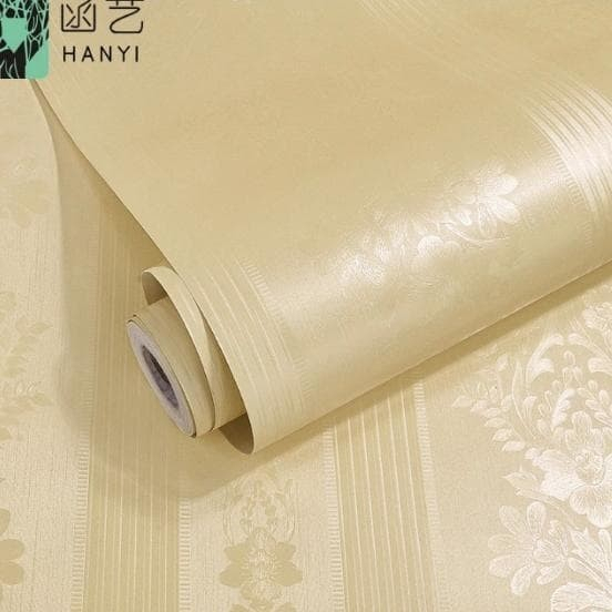 Jual WALLPAPER LINEN ROLL ALUMINIUM FOIL WALLPAPER DINDING FOAM Shopee Indonesia