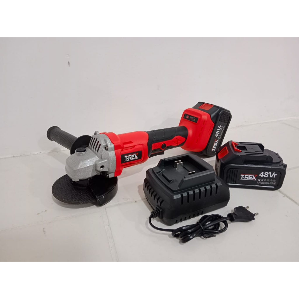 Jual Grinda Batrai Gerinda Cas T Rex Cordless Angle Grinder Cordless