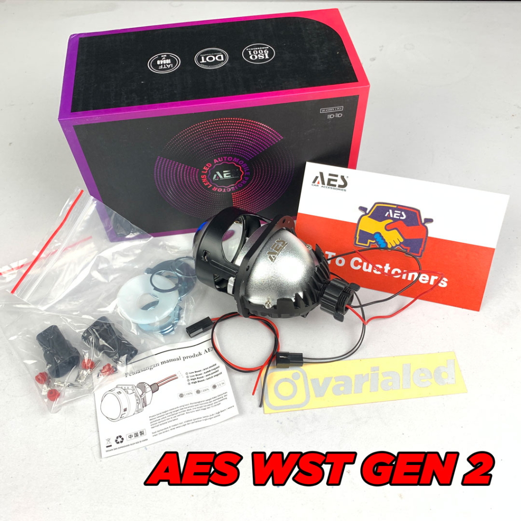 Jual Projie Biled AES WST Gen 2 2.5 inch Blue Lens RHD Cut Off ...