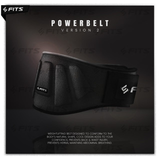 Power Belt Powerbelt Gym Fitness Pinggang Sabuk Tali Barbel Punggung