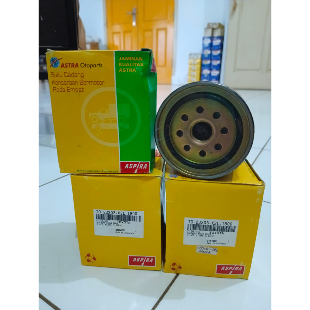 Jual Filter Solar/Fuel Filter Kijang Diesel 7K Kapsul/Hiace Diesel 2200 ...
