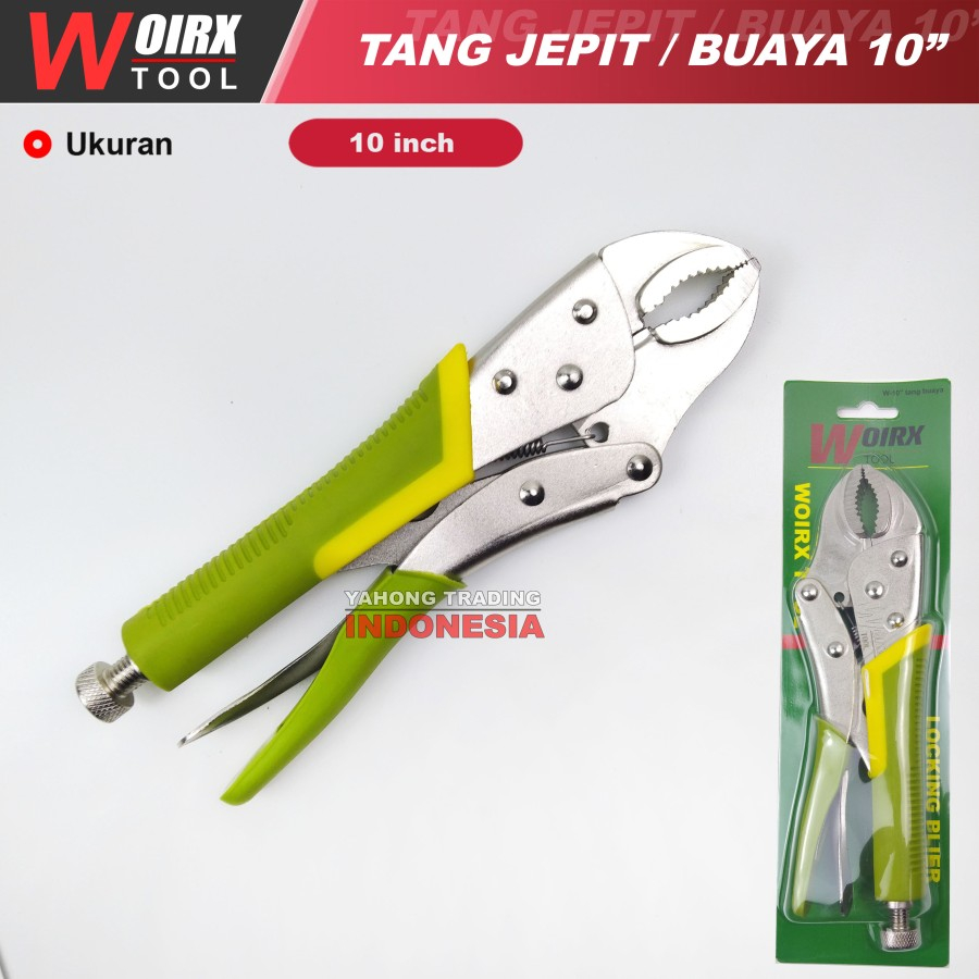 Jual Tang Jepit Tang Buaya Inch Woirx Tool Shopee Indonesia