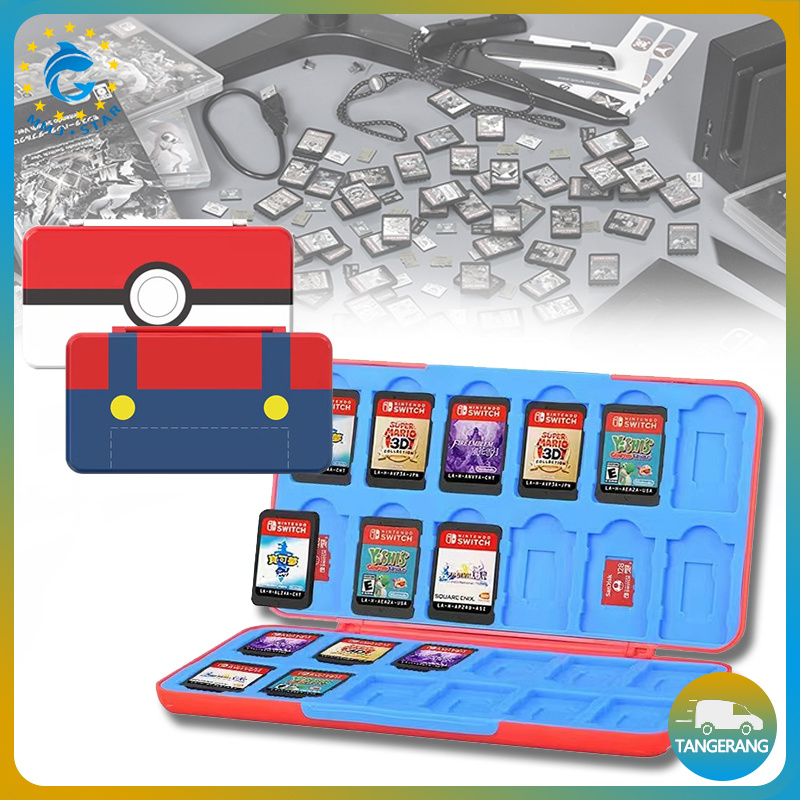 Jual 【24 Slot】Box Storage Nintendo Switch/Card Case Untuk Nintendo ...