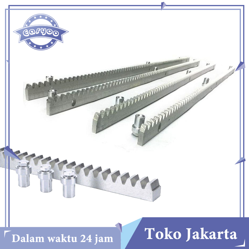 Jual 4meter Rel Pintu Sliding / Gear Rack 1meter X 4 Automatic Sliding
