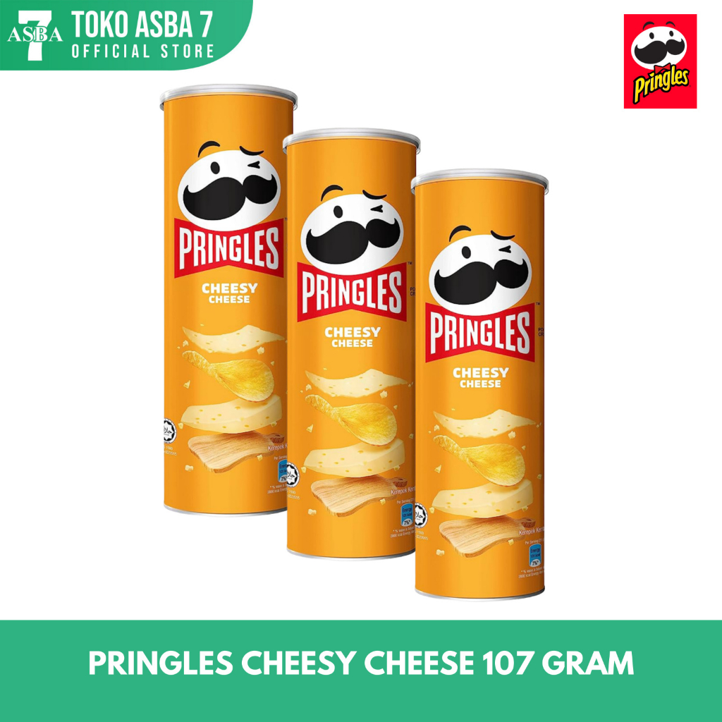 Jual PRINGLES CHEESY CHEESE 107G | Shopee Indonesia