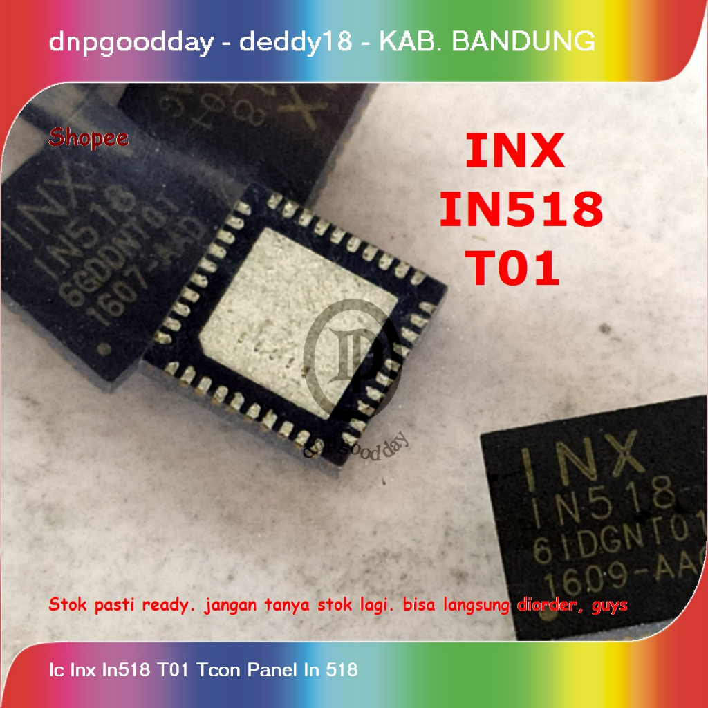 Jual Ic Inx In518 T01 Tcon Panel In 518 | Shopee Indonesia