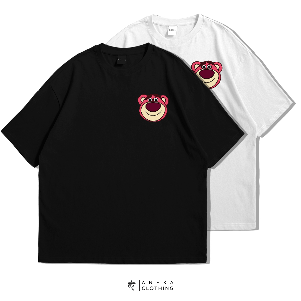 Jual Aneka Oversized Lotso on Chest Tshirt Kaos Toy Story Streetwear