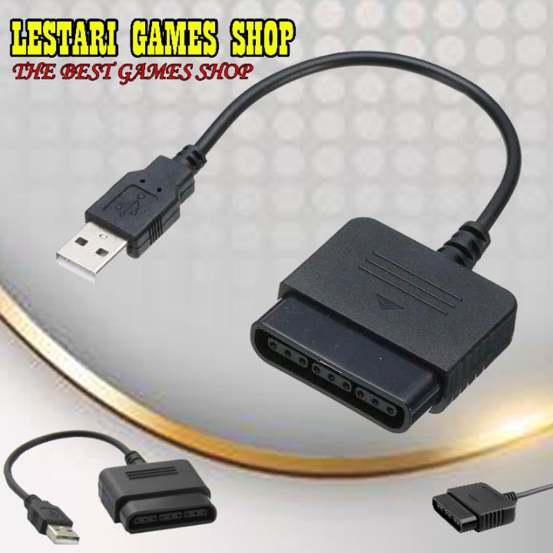 Jual Converter Stik single PS2 Ke PS3 atau ke PC dan Laptop Shopee