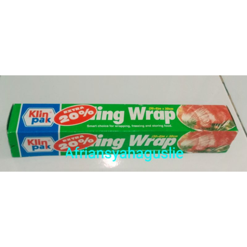 Jual klinpak Cling Wrap box ukuran 30cm +6m x 30cm Extra 20 Shopee