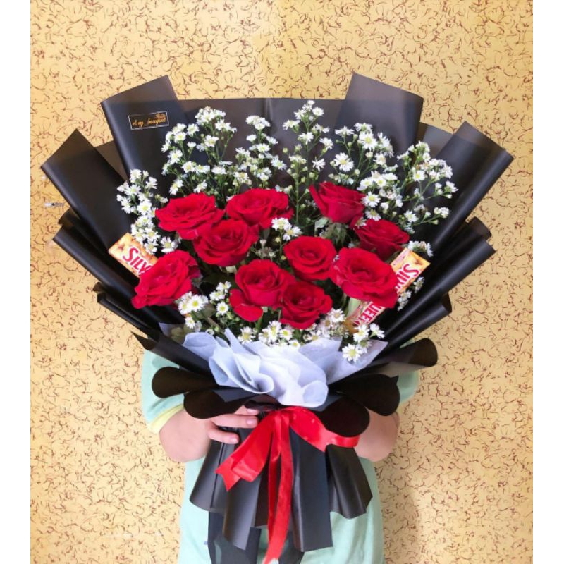 Jual Buket Bucket Bouquet Buket Bunga Buket Wisuda Shopee Indonesia