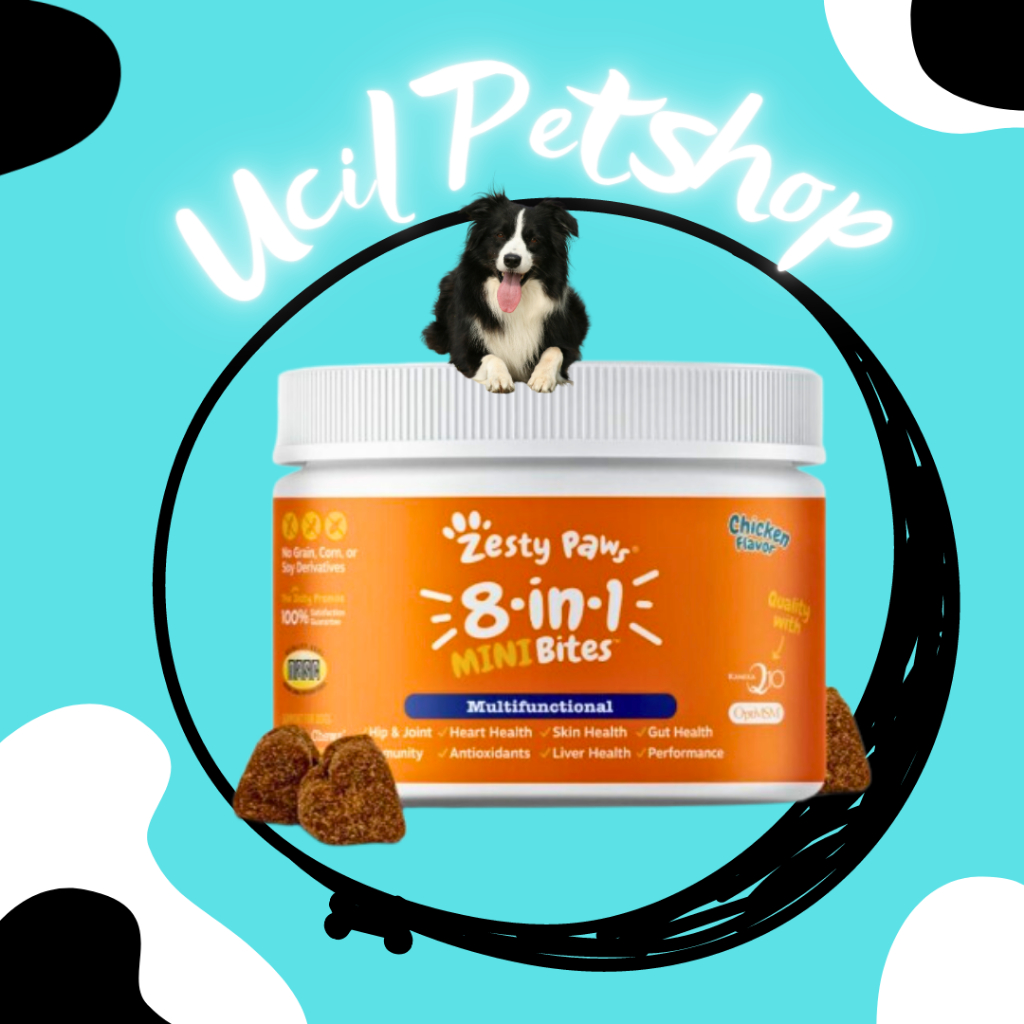 Jual Zesty Paws 8 in 1 MINI Bites Multifunctional Vitamin Small Breed